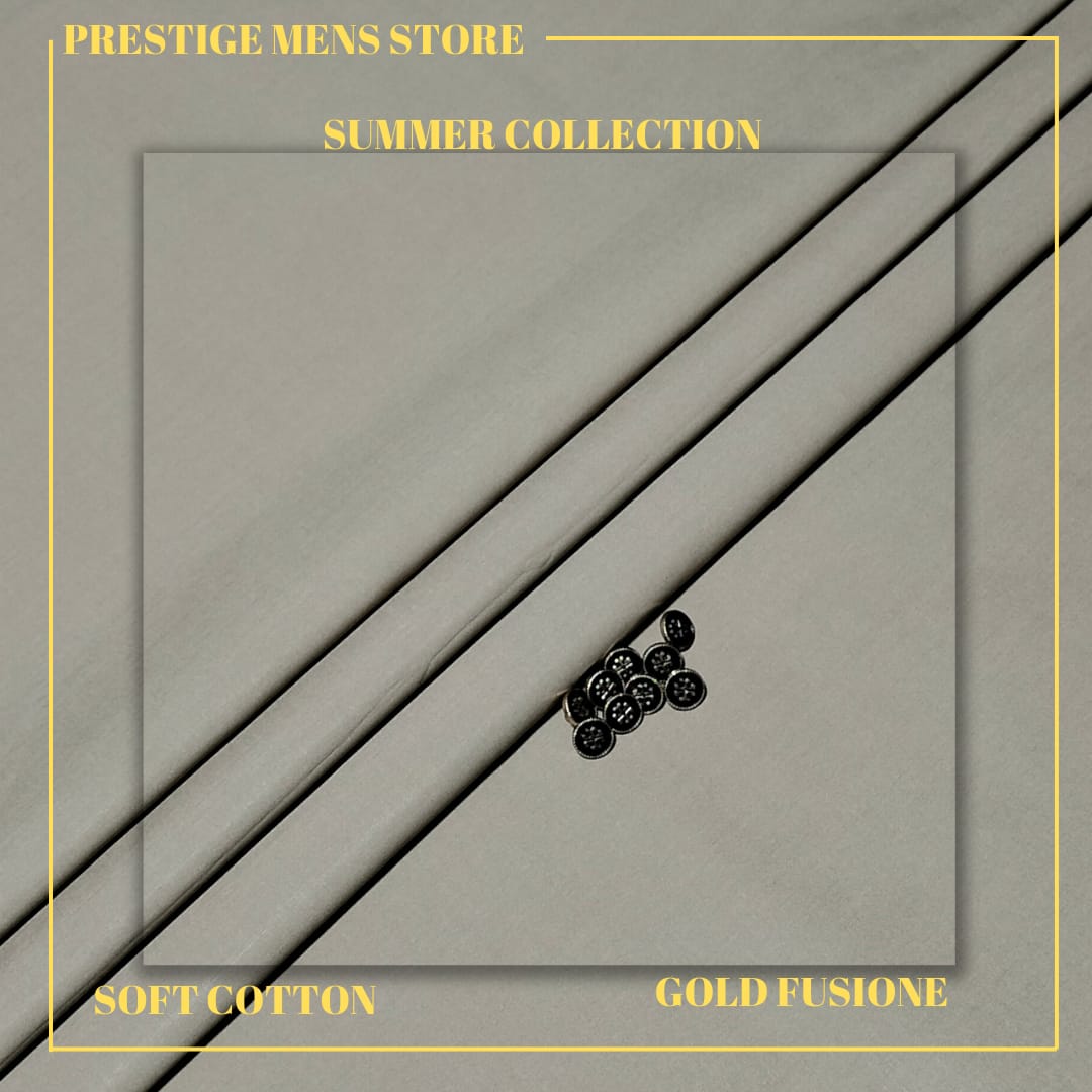 Gold Fusion ā Premium Soft Cotton (Unstitched)
