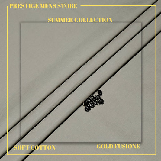 Gold Fusion – Premium Soft Cotton (Unstitched)